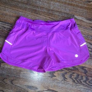 Purple Athleta shorts